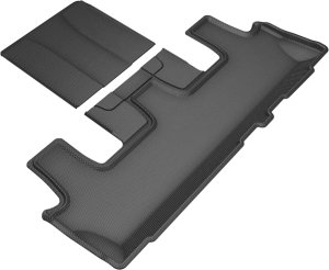 Lincoln Navigator Floor Mats - 3rd Row - 3D MAXpider - Kagu - Black - `18-`20
